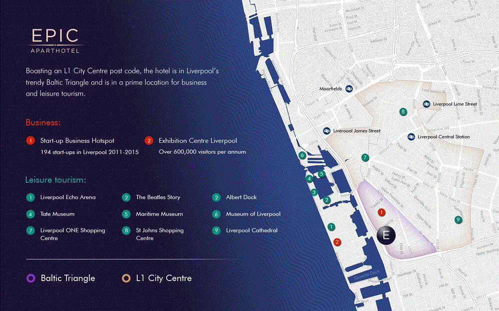 Epic Hotel LiverPool by Elliot Group