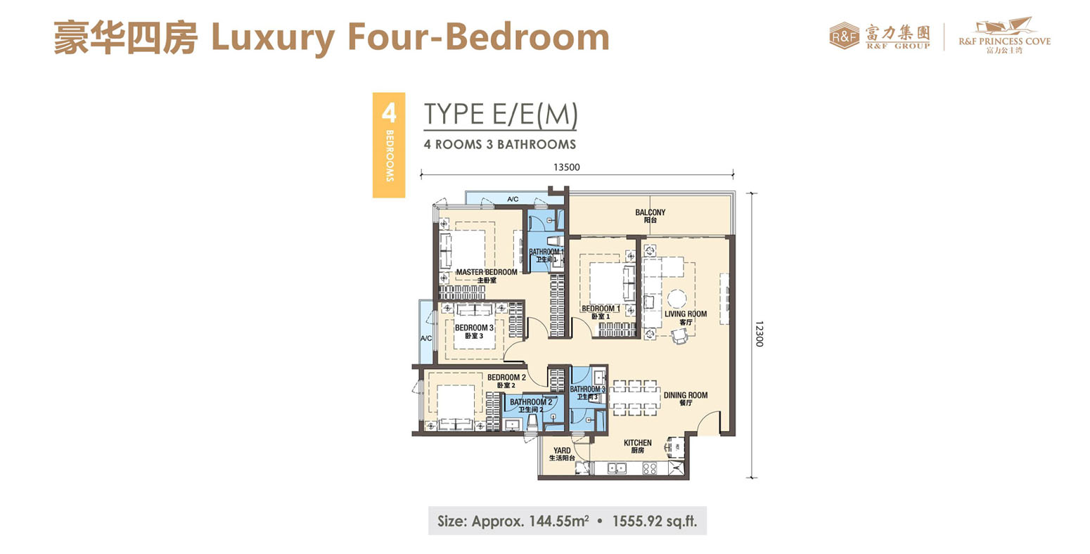 RF Princess Floorplan RF Princess Floorplan