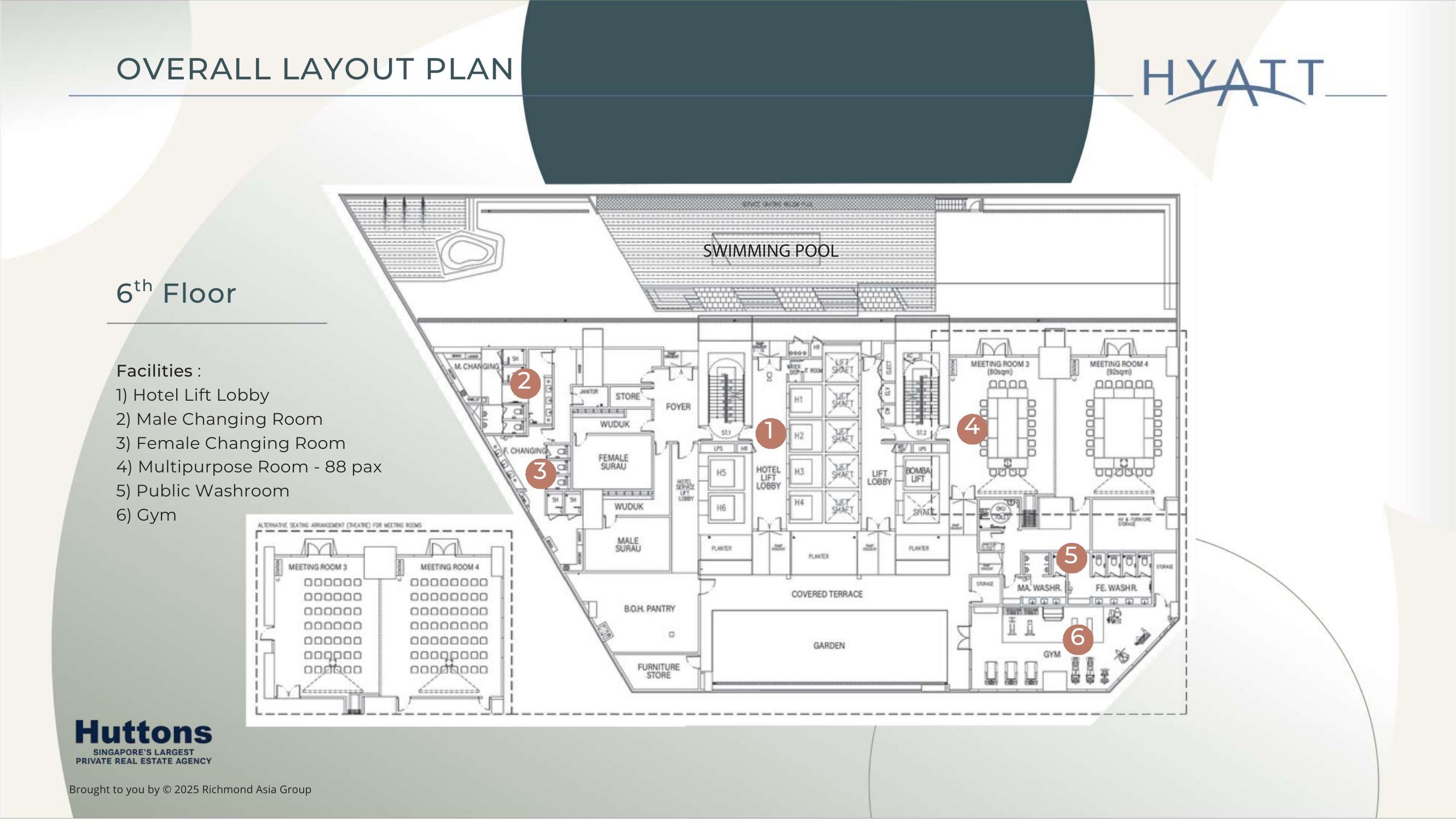 6th Floor Layout Plan