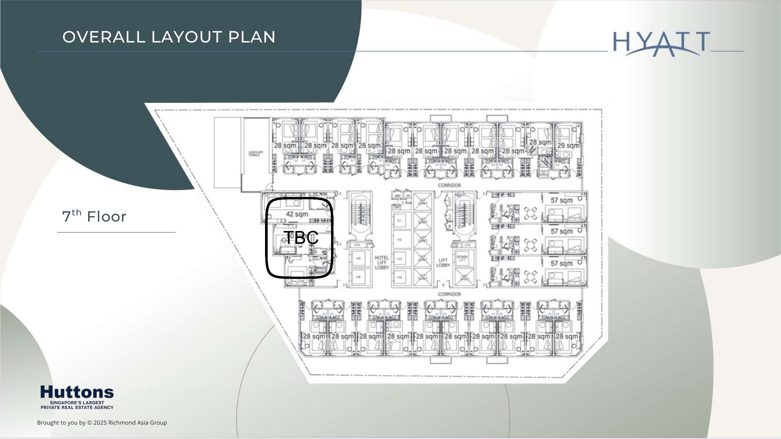 7th Floor Layout Plan