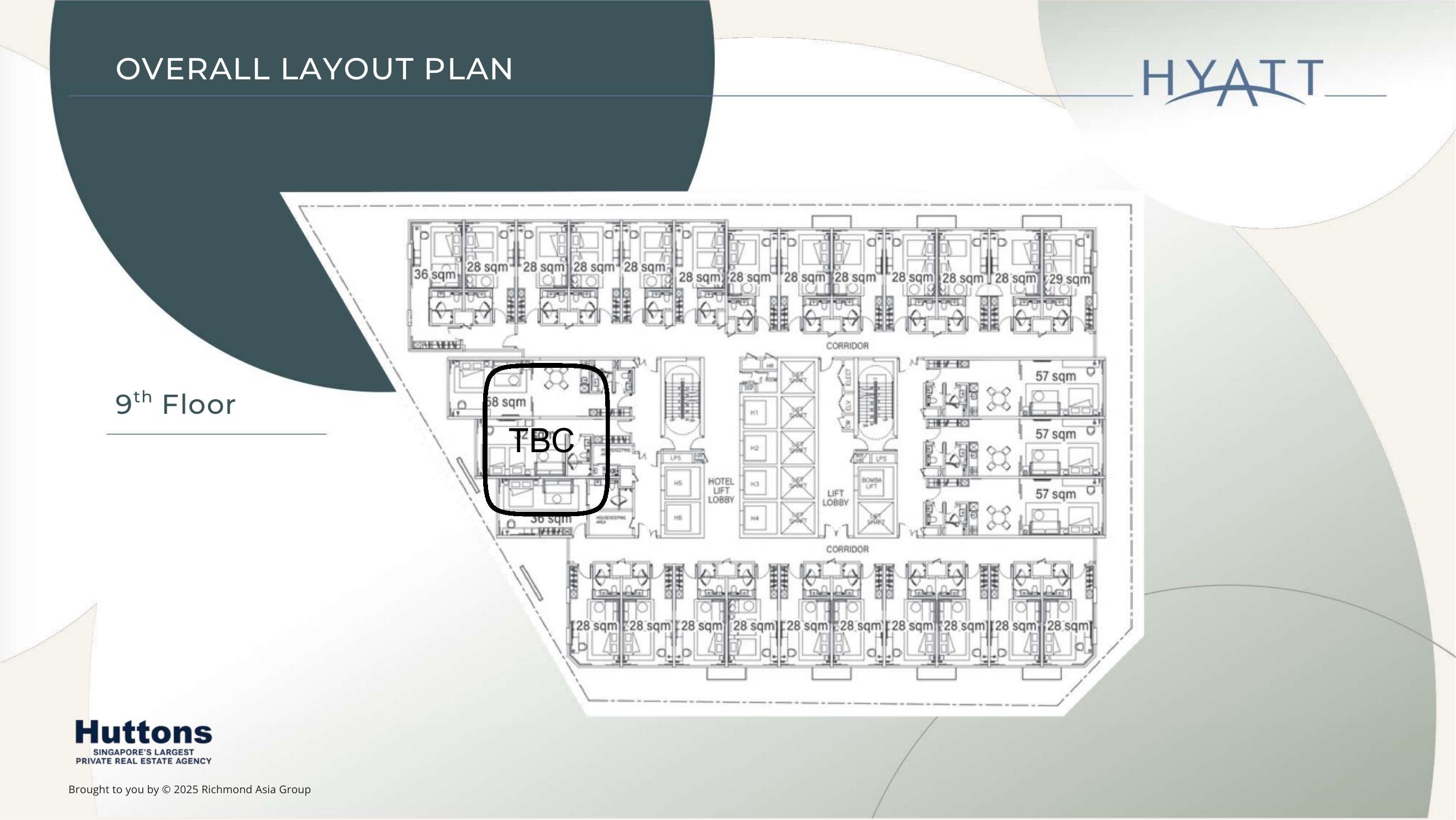9th Floor Layout Plan