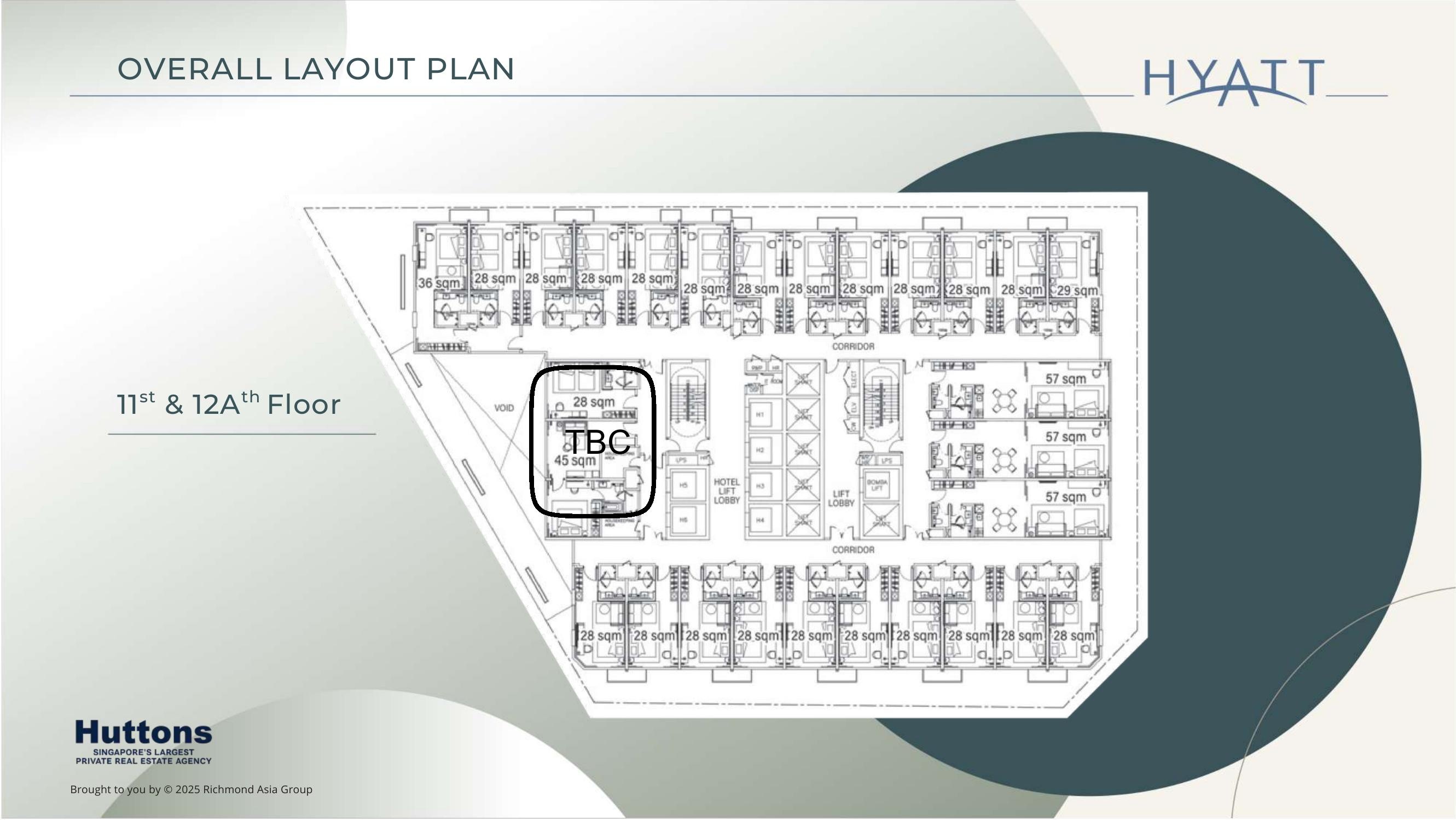 11th & 12A Floor Layout Plan