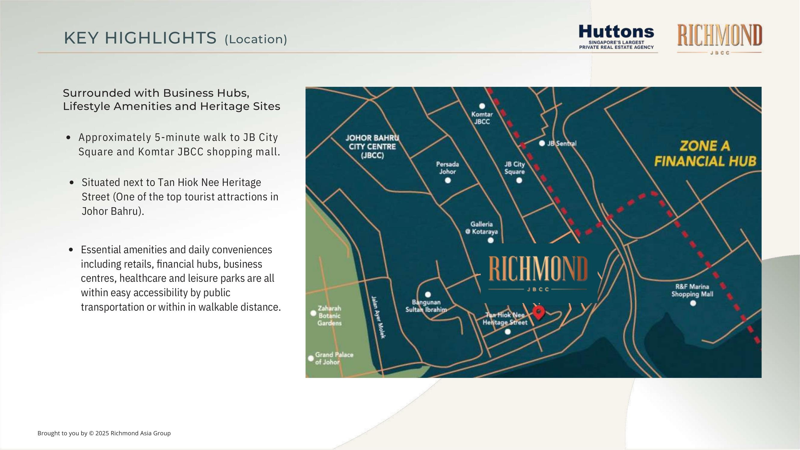 Richmond JBCC Surrounding Amenities Map