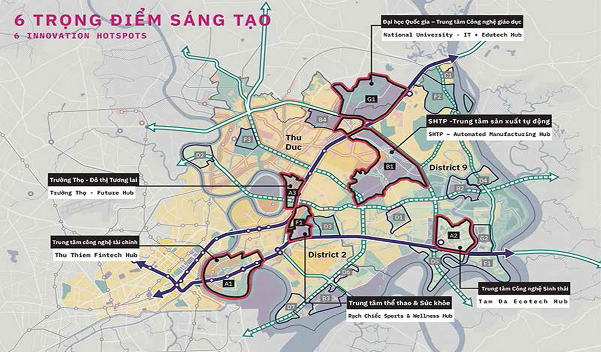 The 9 Stellars in Ho Chi Minh City Vietnam THU DUC Smart City